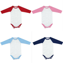Load image into Gallery viewer, Raglan Long Sleeve Bodysuit with Motif - Baby
