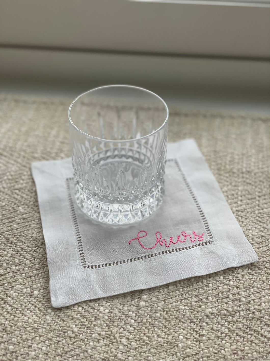 Linen Cocktail Napkins - Set of 4
