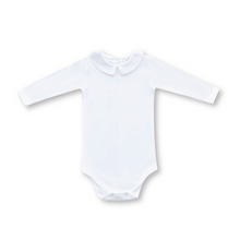 Load image into Gallery viewer, Long Sleeve Peter Pan Collar Bodysuit - Baby Boy
