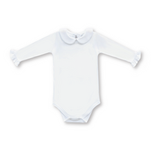 Load image into Gallery viewer, Long Sleeve Peter Pan Collar Bodysuit - Baby Girl

