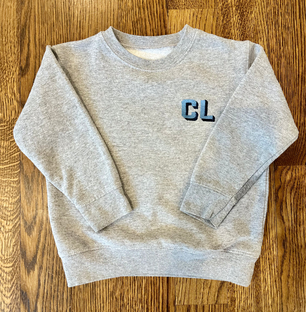 Toddler Initial Sweatshirt